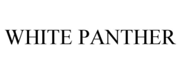 WHITE PANTHER trademark