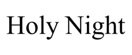 HOLY NIGHT trademark