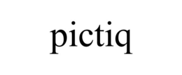 PICTIQ trademark