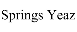 SPRINGS YEAZ trademark