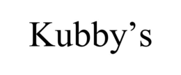 KUBBY'S trademark