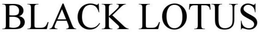 BLACK LOTUS trademark