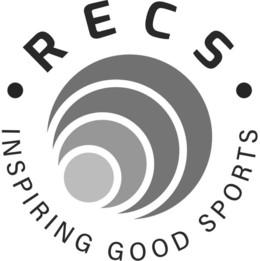 RECS · INSPIRING GOOD SPORTS · trademark