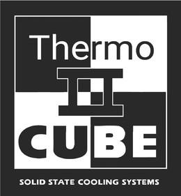THERMO  CUBE II SOLID STATE COOLING SYSTEMS trademark
