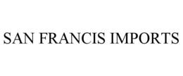 SAN FRANCIS IMPORTS trademark