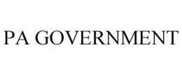 PA GOVERNMENT trademark