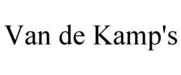 VAN DE KAMP'S trademark