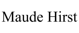 MAUDE HIRST trademark