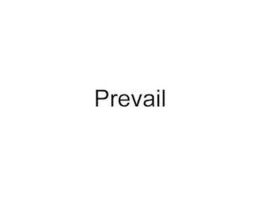 PREVAIL trademark