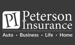 PI PETERSON INSURANCE AUTO · BUSINESS · LIFE · HOME trademark