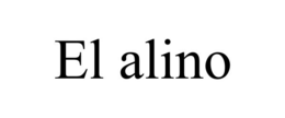 EL ALINO trademark