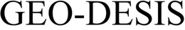 GEO-DESIS trademark