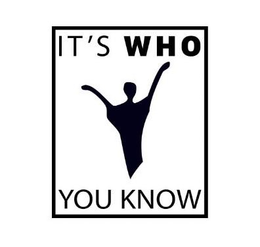 IT'S WHO YOU KNOW trademark