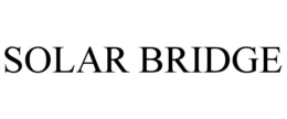 SOLAR BRIDGE trademark