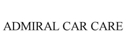 ADMIRAL CAR CARE trademark