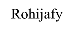 ROHIJAFY trademark