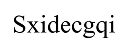 SXIDECGQI trademark