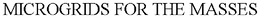 MICROGRIDS FOR THE MASSES trademark