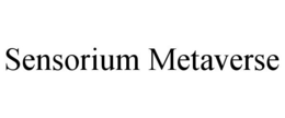 SENSORIUM METAVERSE trademark