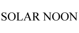 SOLAR NOON trademark