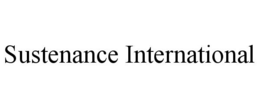SUSTENANCE INTERNATIONAL trademark