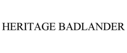 HERITAGE BADLANDER trademark