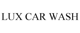 LUX CAR WASH trademark