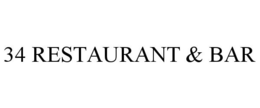 34 RESTAURANT & BAR trademark