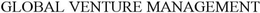 GLOBAL VENTURE MANAGEMENT trademark