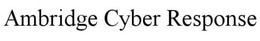 AMBRIDGE CYBER RESPONSE trademark