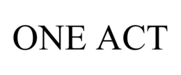 ONE ACT trademark