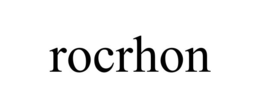 ROCRHON trademark