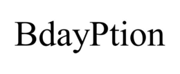 BDAYPTION trademark