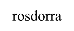 ROSDORRA trademark