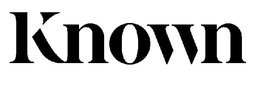 KNOWN trademark