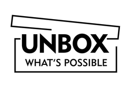 UNBOX WHAT'S POSSIBLE trademark