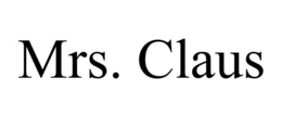 MRS. CLAUS trademark