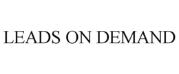 LEADS ON DEMAND trademark