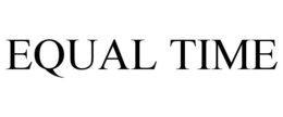 EQUAL TIME trademark