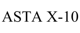 ASTA X-10 trademark