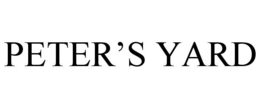 PETER'S YARD trademark