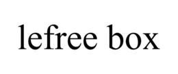 LEFREE BOX trademark