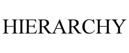 HIERARCHY trademark