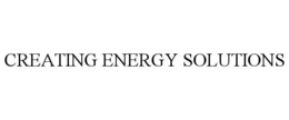 CREATING ENERGY SOLUTIONS trademark