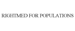 RIGHTMED FOR POPULATIONS trademark