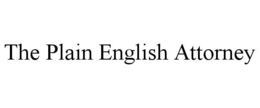 THE PLAIN ENGLISH ATTORNEY trademark