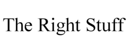 THE RIGHT STUFF trademark