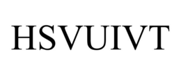 HSVUIVT trademark