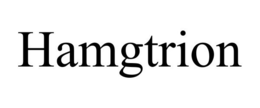 HAMGTRION trademark