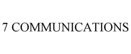 7 COMMUNICATIONS trademark